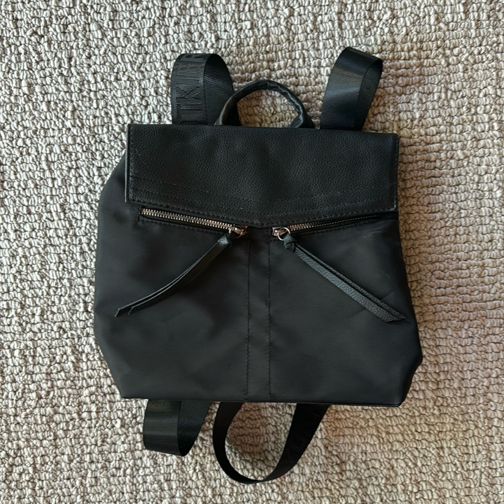 Botkier New York Nylon black back pack